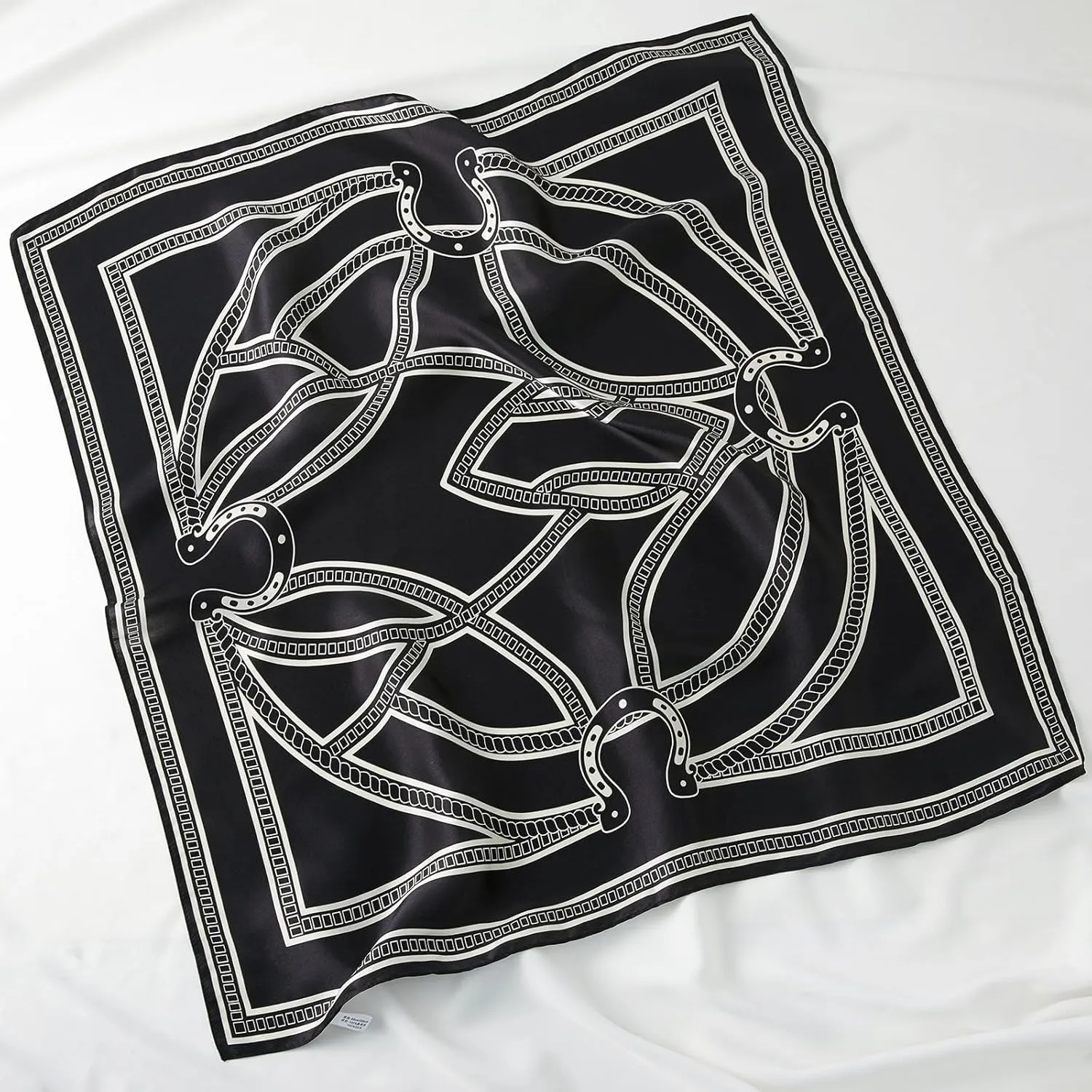 100% Mulberry Silk Square Scarf 27''x27'' Neck Scarf Hair Scarf Headscarf Bandanas for Women