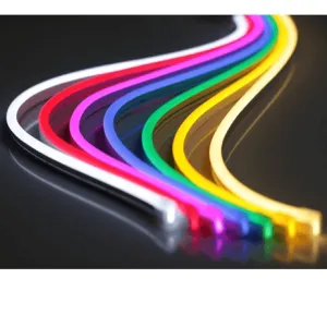12v 6mm Neoflex 6 LED Neon Rope Light Pink 1m Bing Light