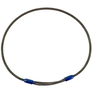 1" x 4' Mechanical Splice Grommet Wire Rope Sling