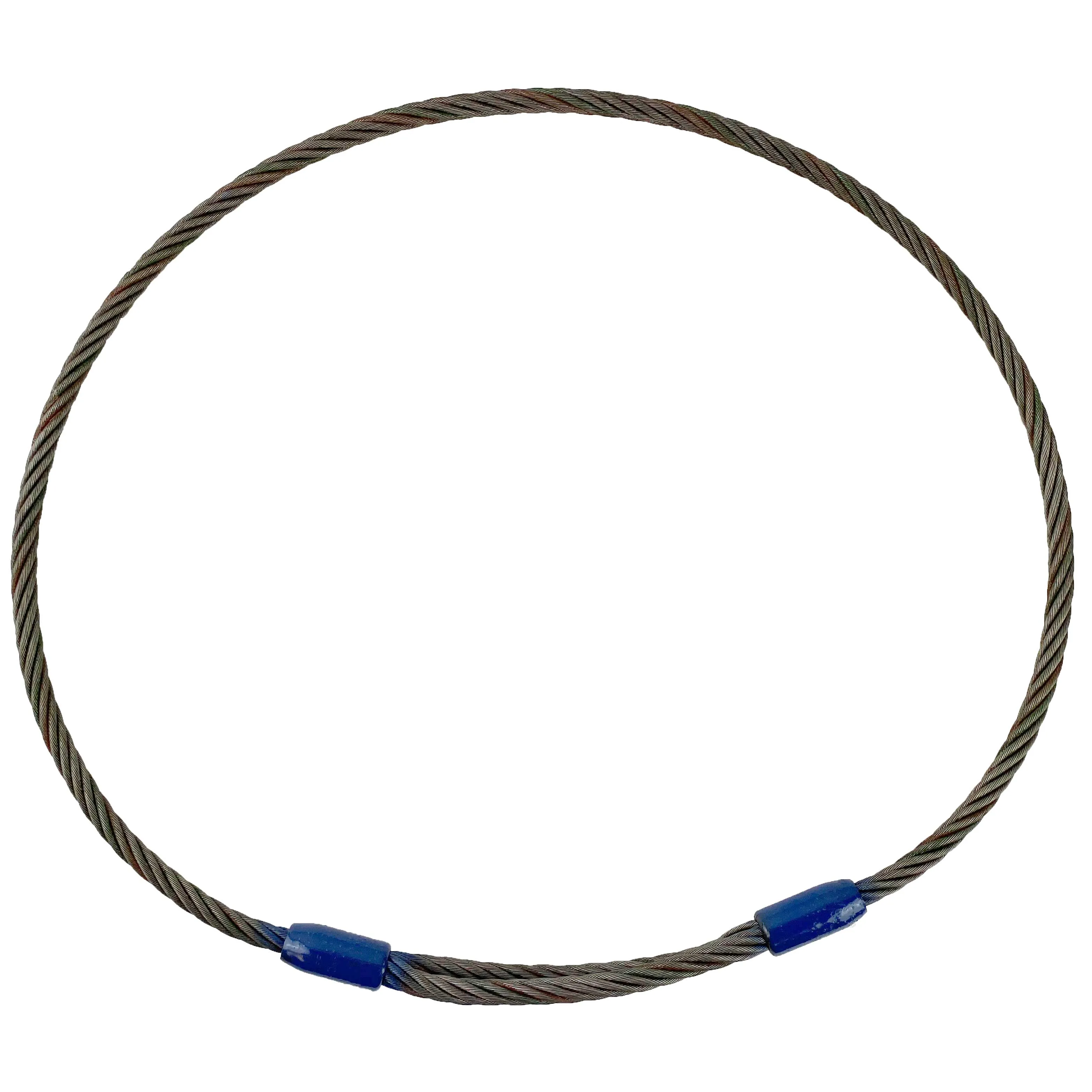 1" x 4' Mechanical Splice Grommet Wire Rope Sling