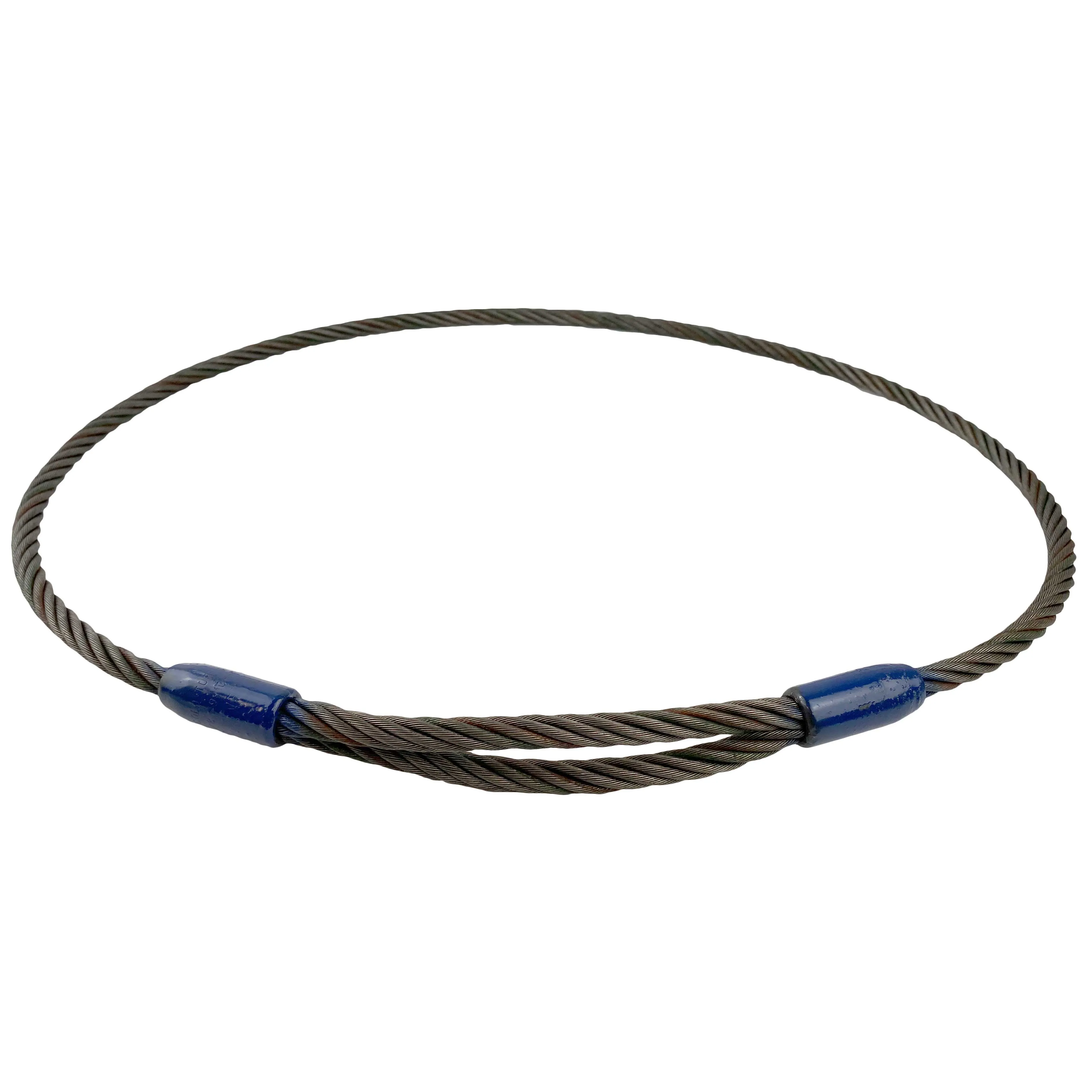 1" x 4' Mechanical Splice Grommet Wire Rope Sling