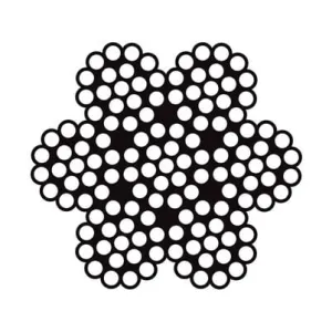 7 x 19 Construction Stainless Steel Wire Rope