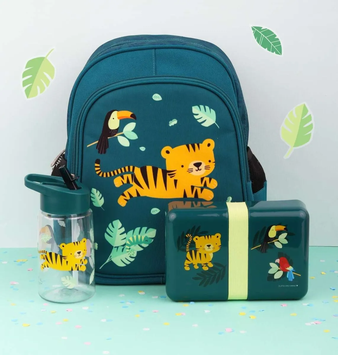 A Little Lovely Company lunch box | Jungle Tiger