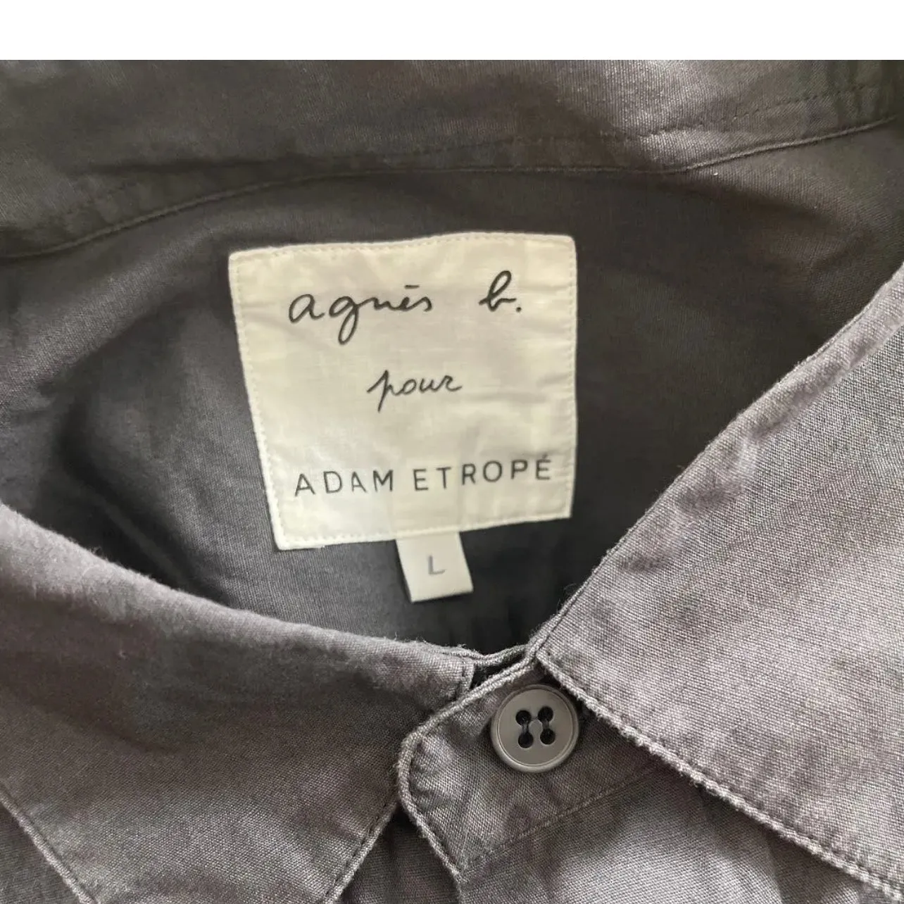agnes b. pour × ADAM ET ROPE CHEMISE ANDY