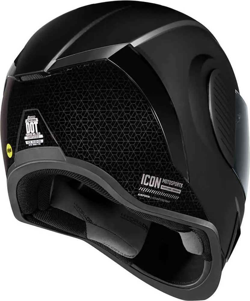 Airform Counterstrike MIPS Icon Helmet, Black