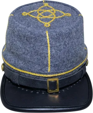 American Civil War Officer 1st Lieutenant Kepi (CSA)
