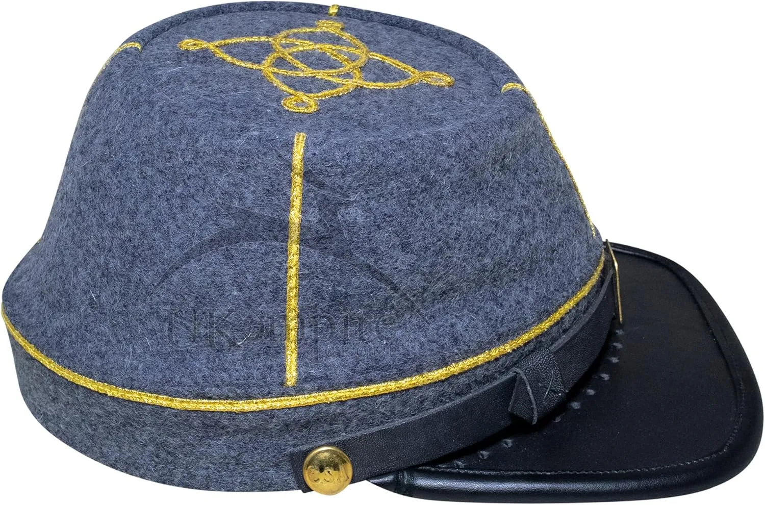 American Civil War Officer 1st Lieutenant Kepi (CSA)