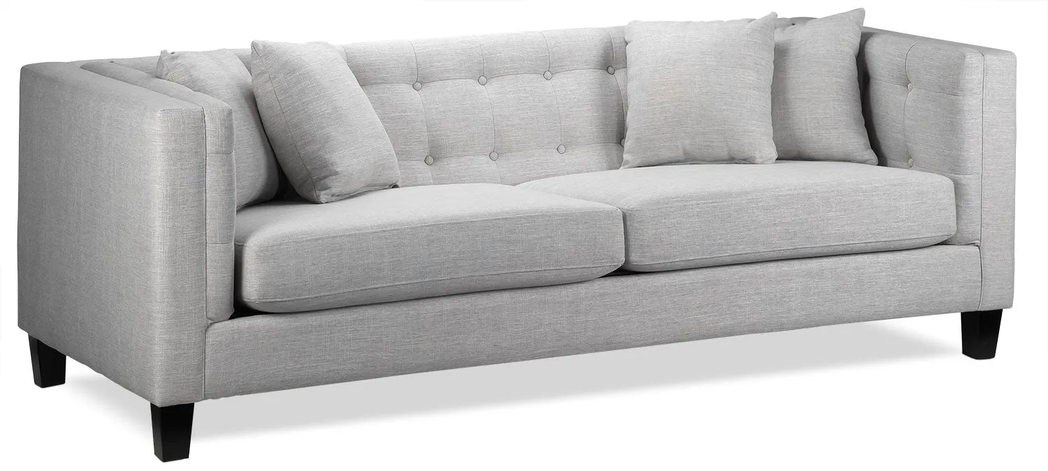Arbor Sofa, Loveseat and Chair and a Half - Grey