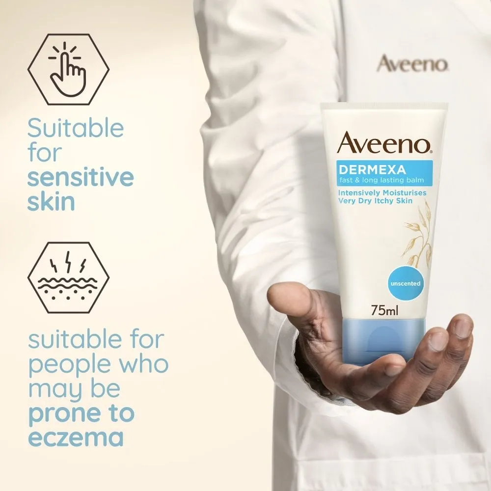 Aveeno Dermexa Fast & Long-Lasting Balm 75ml