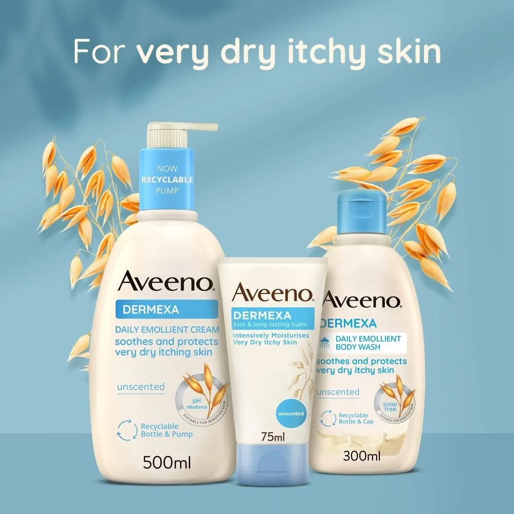 Aveeno Dermexa Fast & Long-Lasting Balm 75ml