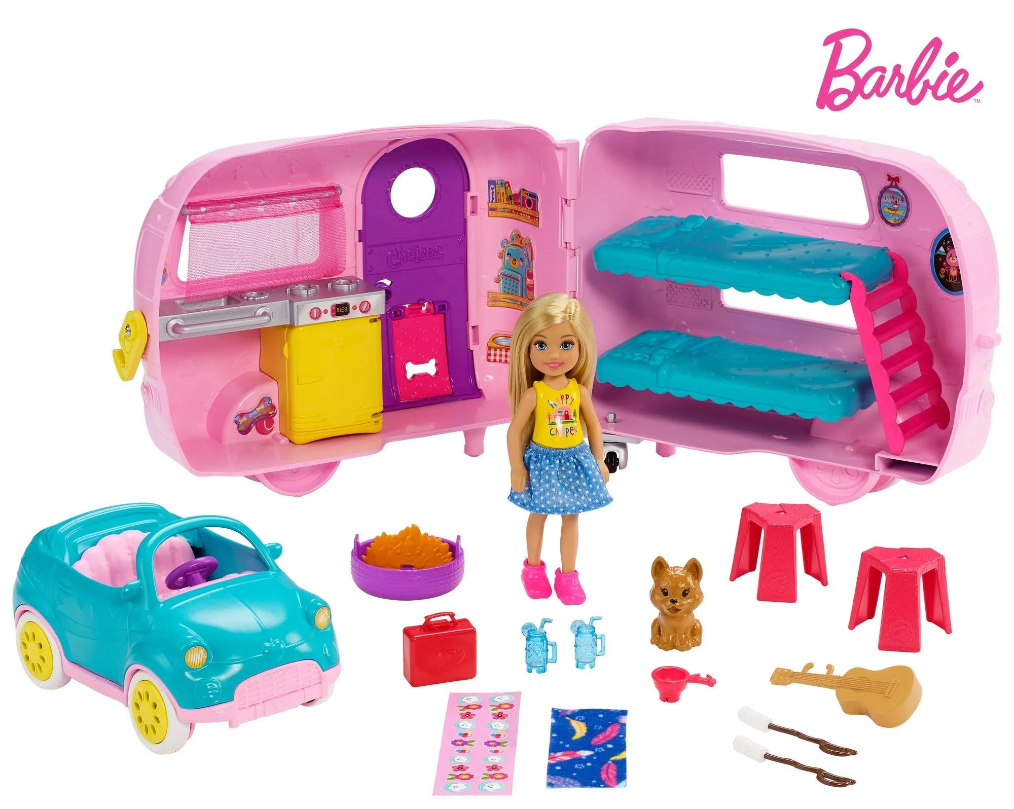 Barbie Club Chelsea Camper Playset