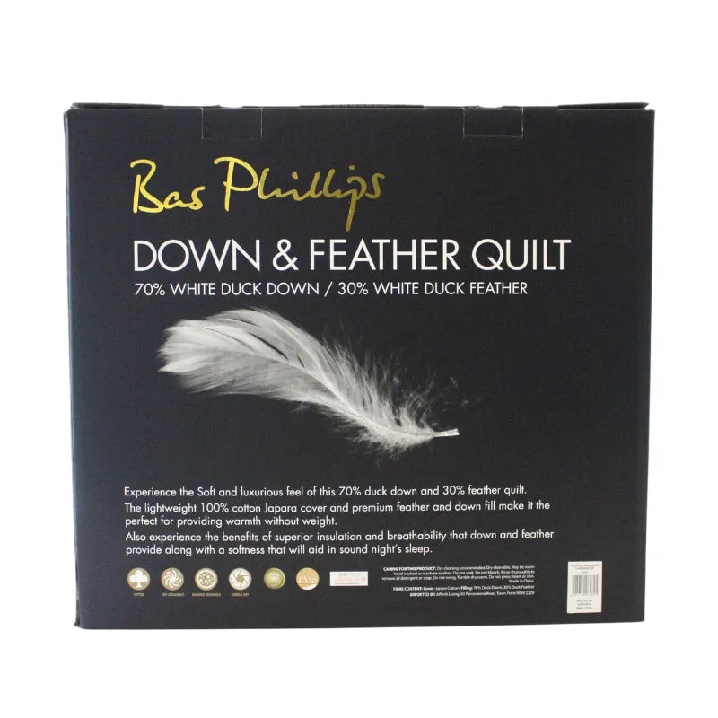 Bas Phillips 70/30 Duck Down and Feather Quilt
