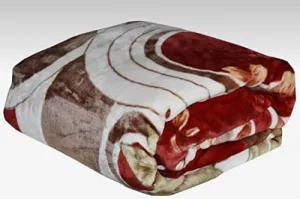 Bezzilish Home Wool Relief Blanket for Heavy Winter Single Bed Full Size for Donation and Gift Purpose with A Fancy Bag (Pack of 1, Multicolor), 300 TC