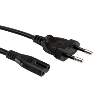 C7 (Figure Of 8) To Eu Power Cord