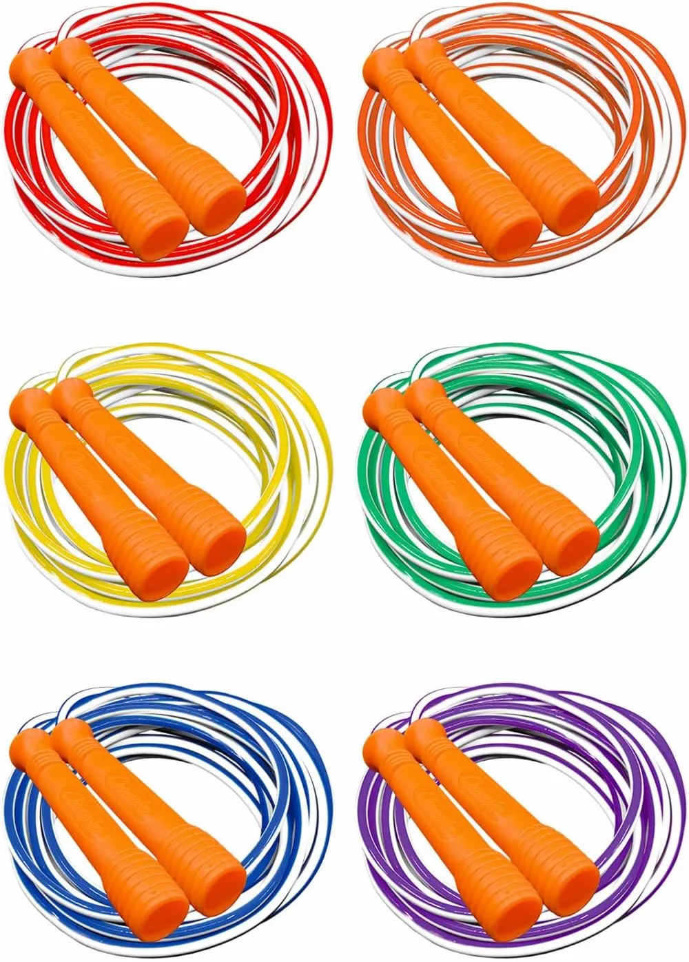 Champion Sports Deluxe XU Vinyl Jump Rope Set - in Multiple Lengths