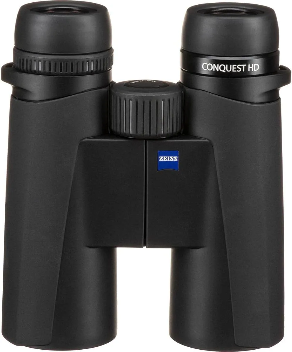Conquest HD Binoculars Waterproof, Compact with LotuTec T HD Coated Glass for Optimal Clarity in All Weather Conditions for Bird Watching, Hunting, Sightseeing, Black