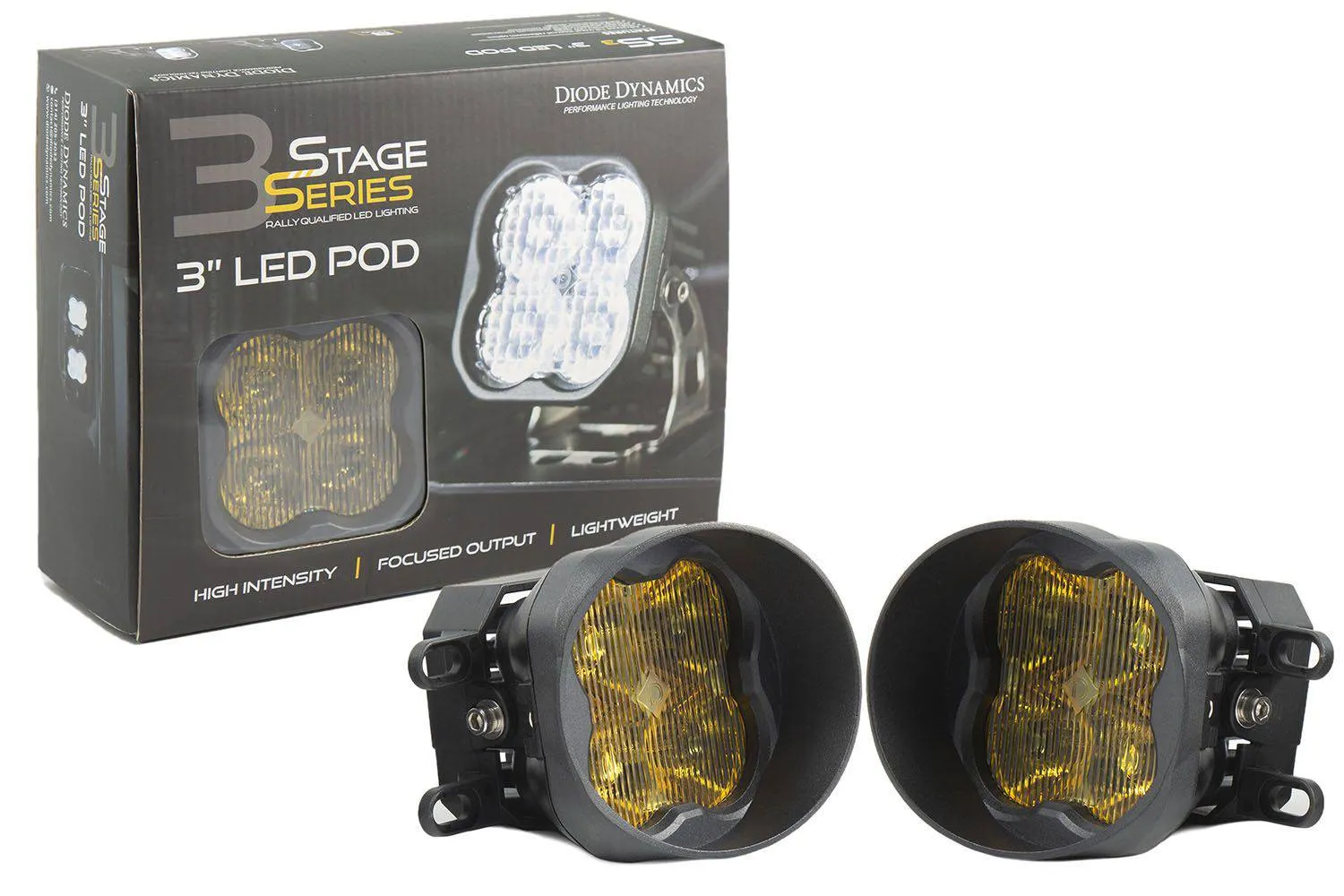 Diode Dynamics SS3 White LED Fog Light Kit | 2023-2016 Toyota Tacoma