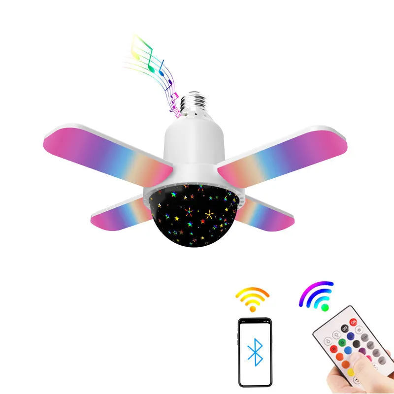 E27 LED Ceiling RGB NIght Light and Bluetooth Speaker