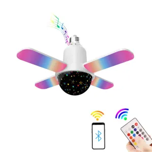 E27 LED Ceiling RGB NIght Light and Bluetooth Speaker
