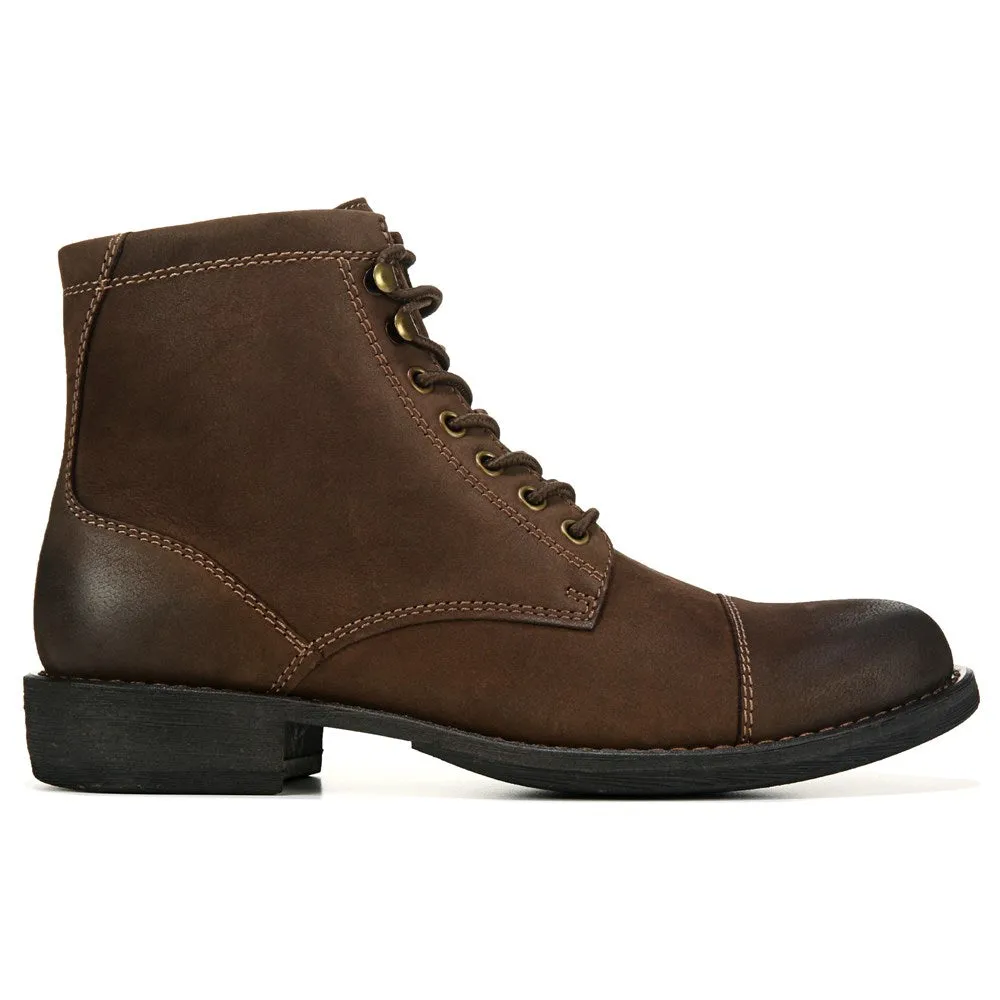 Eastland men's high quality closed toe boots, brown