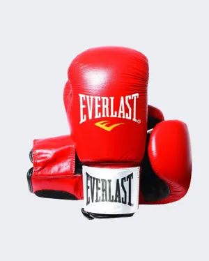 Everlast Accessories Evh1100 Red/Black14 Oz Leather Boxing Glove Fighte