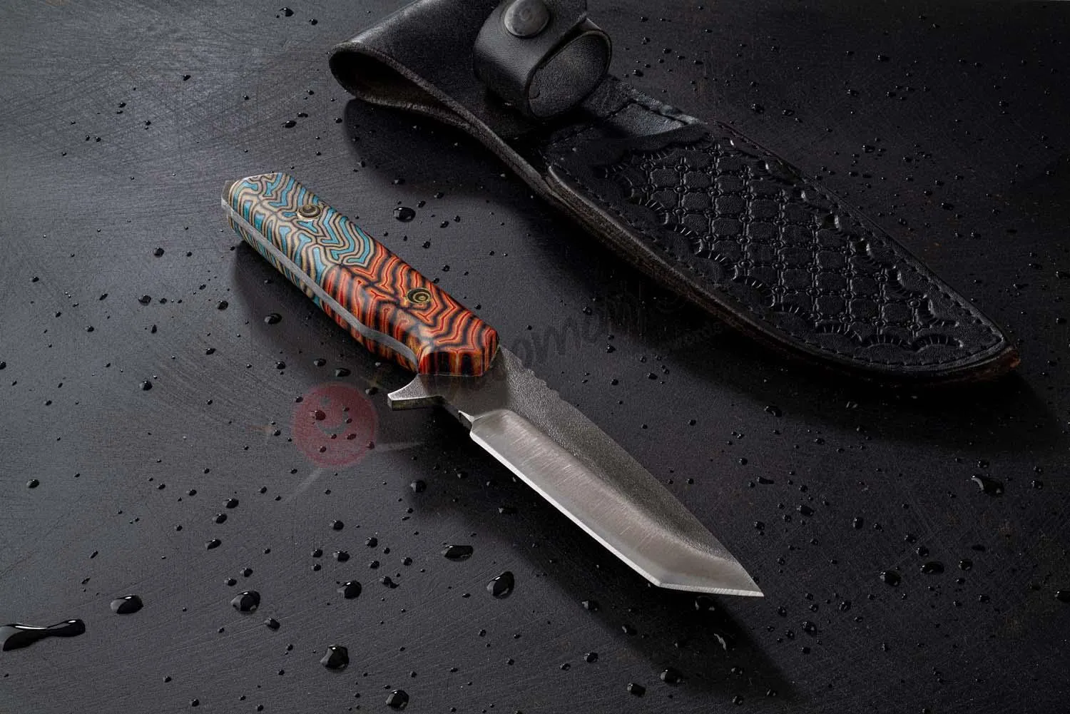 Exclusive Survival Knife Tanto Blade 9.5"