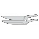 Felco 250/3 Replacement Spare Blade Set F-250/3