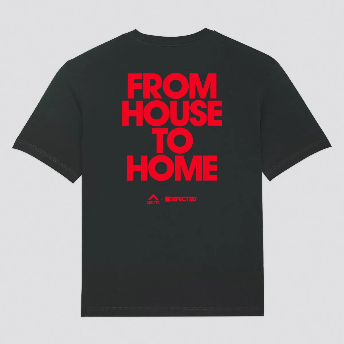From House To Home T-Shirt - Black