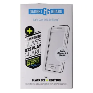 Gadget Guard (Black Ice ) Clear Glass Screen Protector for Apple iPhone XS Max