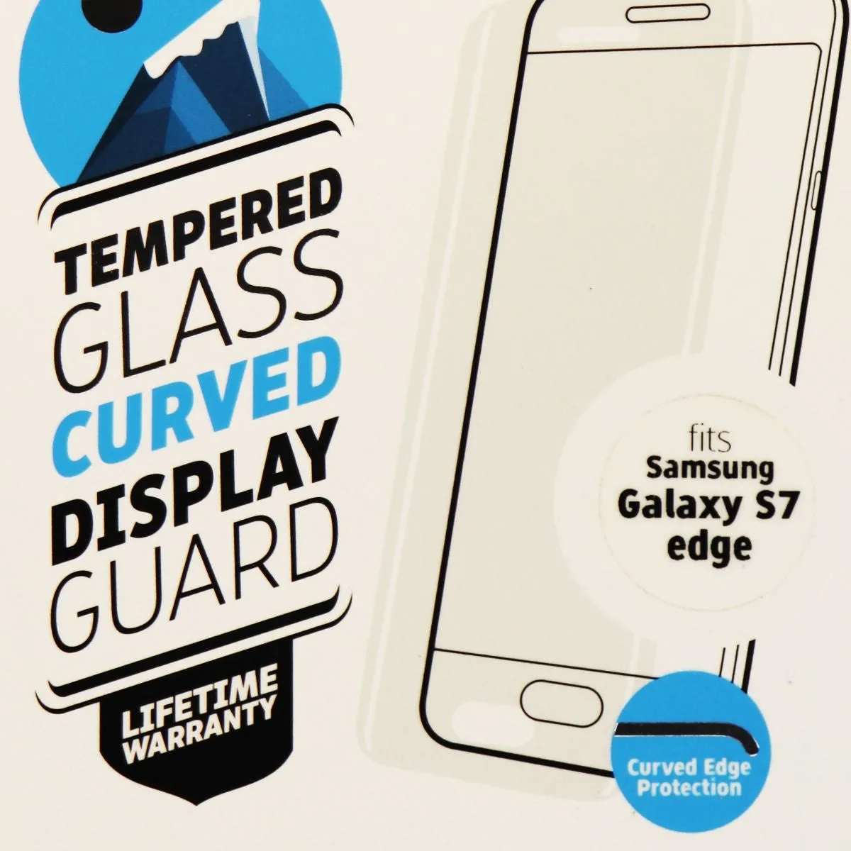 Gadget Guard Black Ice Cornice Ed Tempered Glass Screen Guard For Galaxy S7 Edge