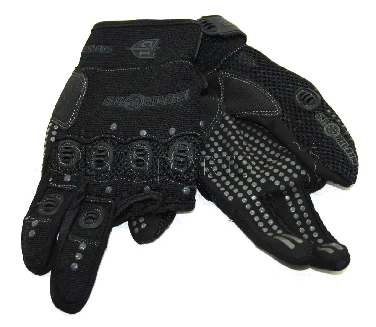 GI Sportz Milsim Tactical Gloves - Black