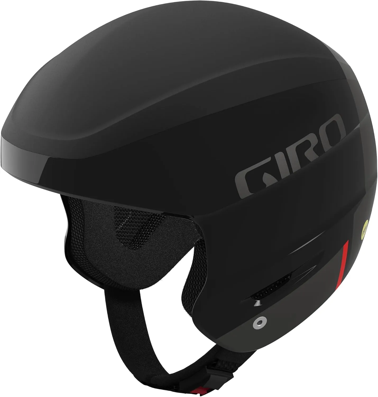 Giro Strive MIPS Race Ski Helmet for Men, Women & Youth - Matte Black - M (55.5-57 cm)
