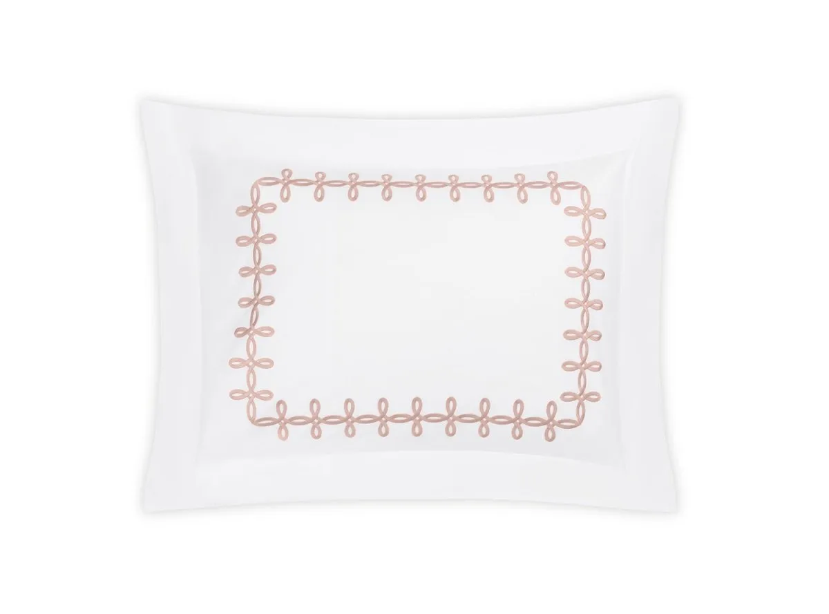 Gordian Knot Blush Bedding by Matouk