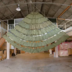 Green Ringslot Parachute