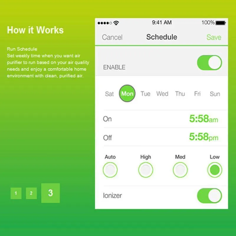 Holmes True HEPA Smart WEMO Enabled Air Purifier