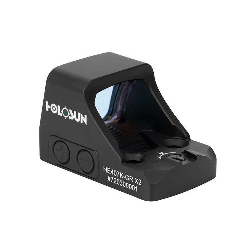 HOLOSUN 407K-GR X2 6MOA GREEN DOT