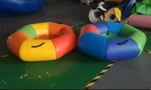 Inflatable 0.9mm PVC Lazy White Water River Water Park Inner Tube Rafting Tube
