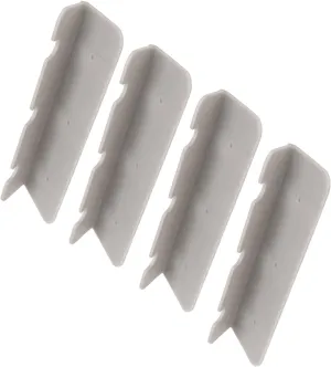 Inflatable Boat Seat Hook, Resnt Replacement PVC i Aging Portable Boat Seat Hook Clip for Canoes for Rafts (Grey)