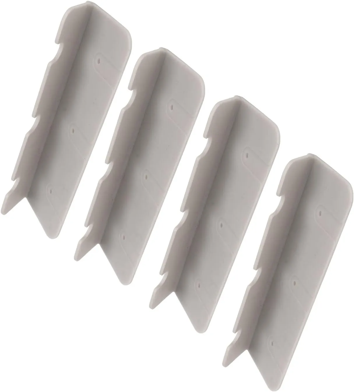 Inflatable Boat Seat Hook, Resnt Replacement PVC i Aging Portable Boat Seat Hook Clip for Canoes for Rafts (Grey)