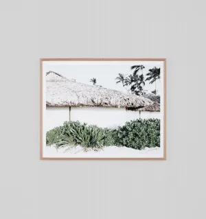 ISLAND SHELTER | FRAMED PRINT
