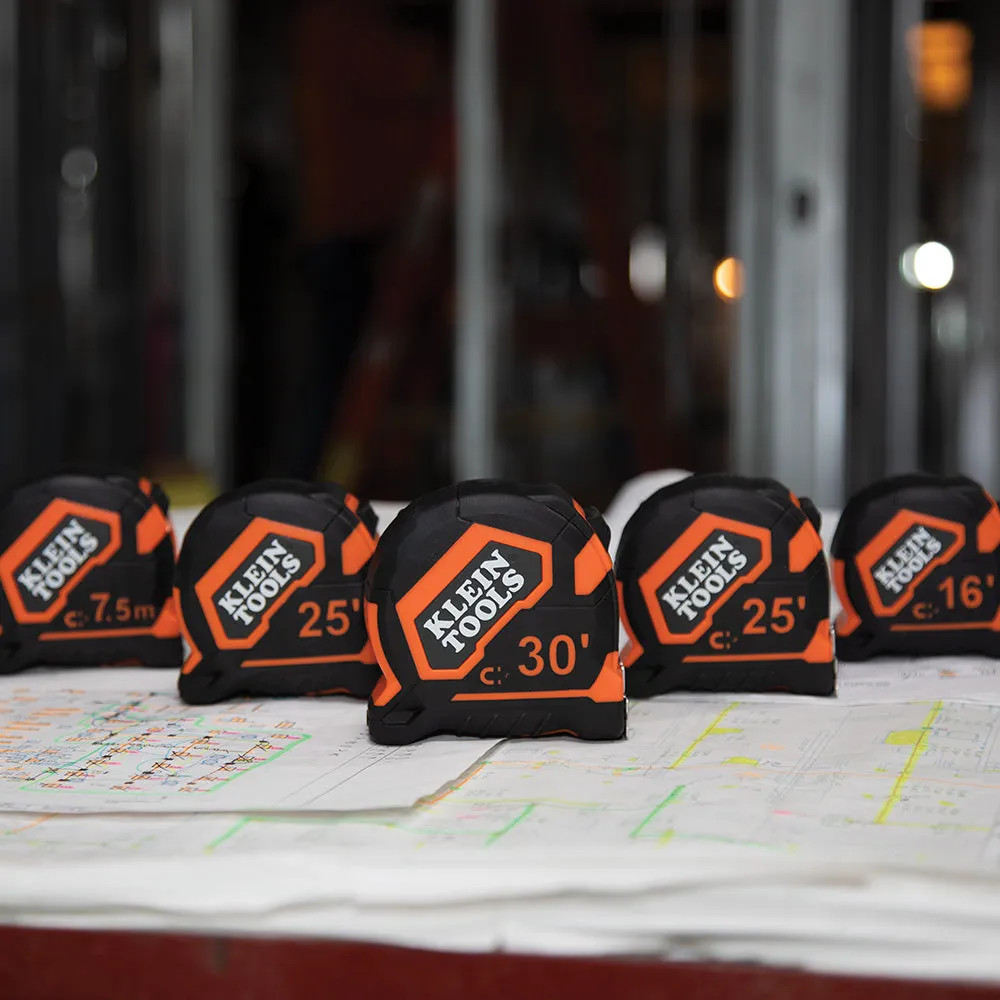 Klein 9125 25' Single-Hook Tape Measure