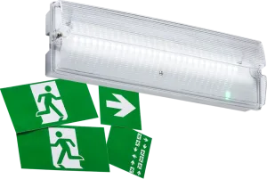 Knightsbridge Emergency LED Bulkhead 5500K Daylight 230V IP65- EMLED4L