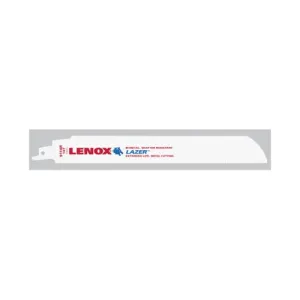 Lenox 9114R 9" 14-TPI Lazer Reciprocating Saw Blade 5 Pack   (20178)