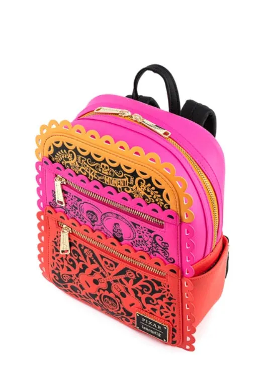 Loungefly Pixar Coco Diecut Party Flags Mini Backpack