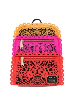Loungefly Pixar Coco Diecut Party Flags Mini Backpack
