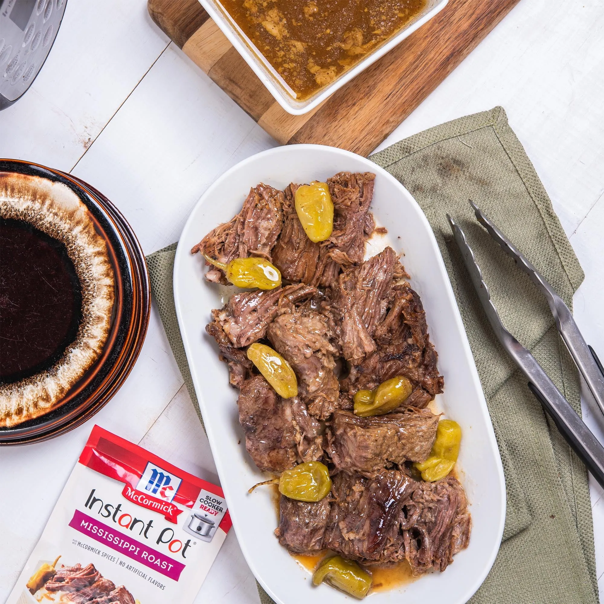McCormick Pot Roast Seasoning Mix - Mississippi Beef, 1.25 oz Mixed Spices & Seasonings