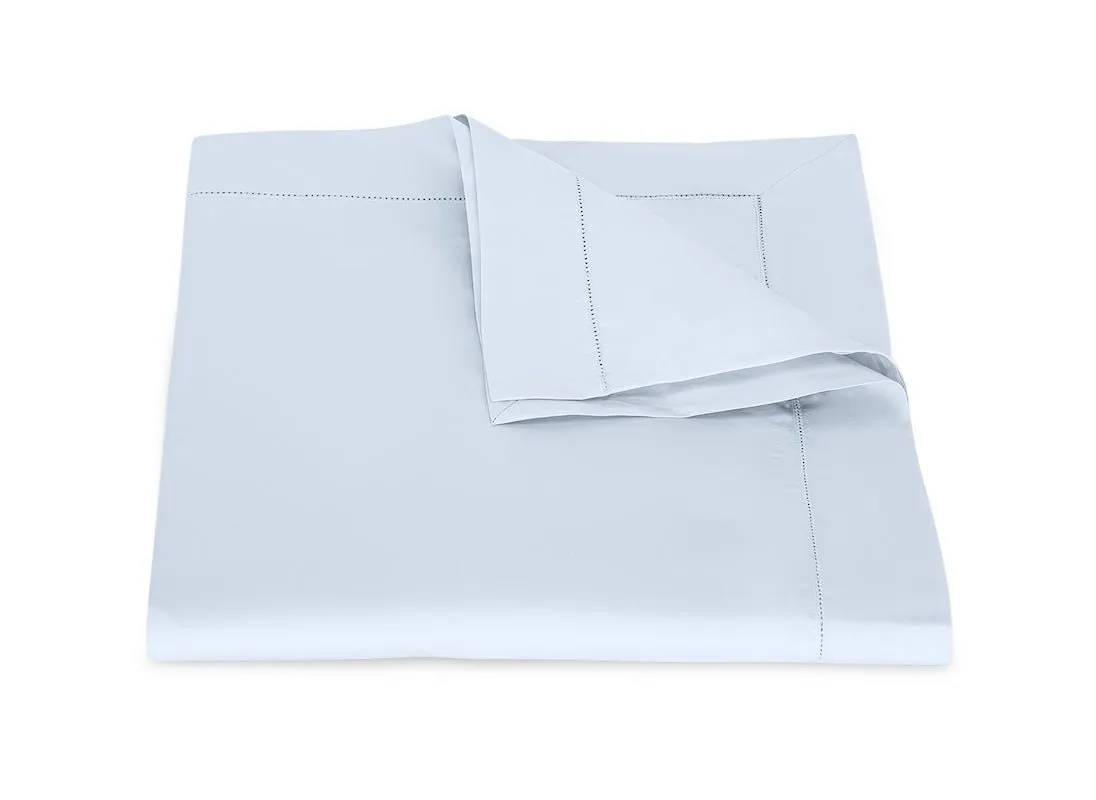 Milano Hemstitch Sky Blue Bedding by Matouk