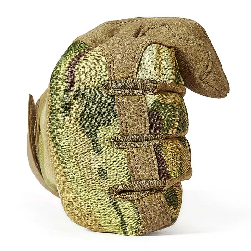 Military Camo Tactical Outdoor Fishing Hunting Gloves