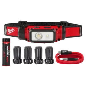 Milwaukee 2163-21 REDLITHIUM™ USB Hard Hat Headlamp