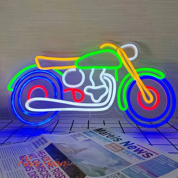Motorcycle Neon Light